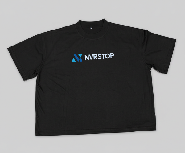 OVERSIZED DROP SHOULDER T SHIRT BLACK