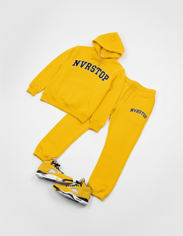 Yellow Sweatsuit Perfect Match For (Tokyo Yellow)
