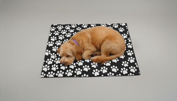 Dog Mat Printed Paws Soft & Durable Pet Mat